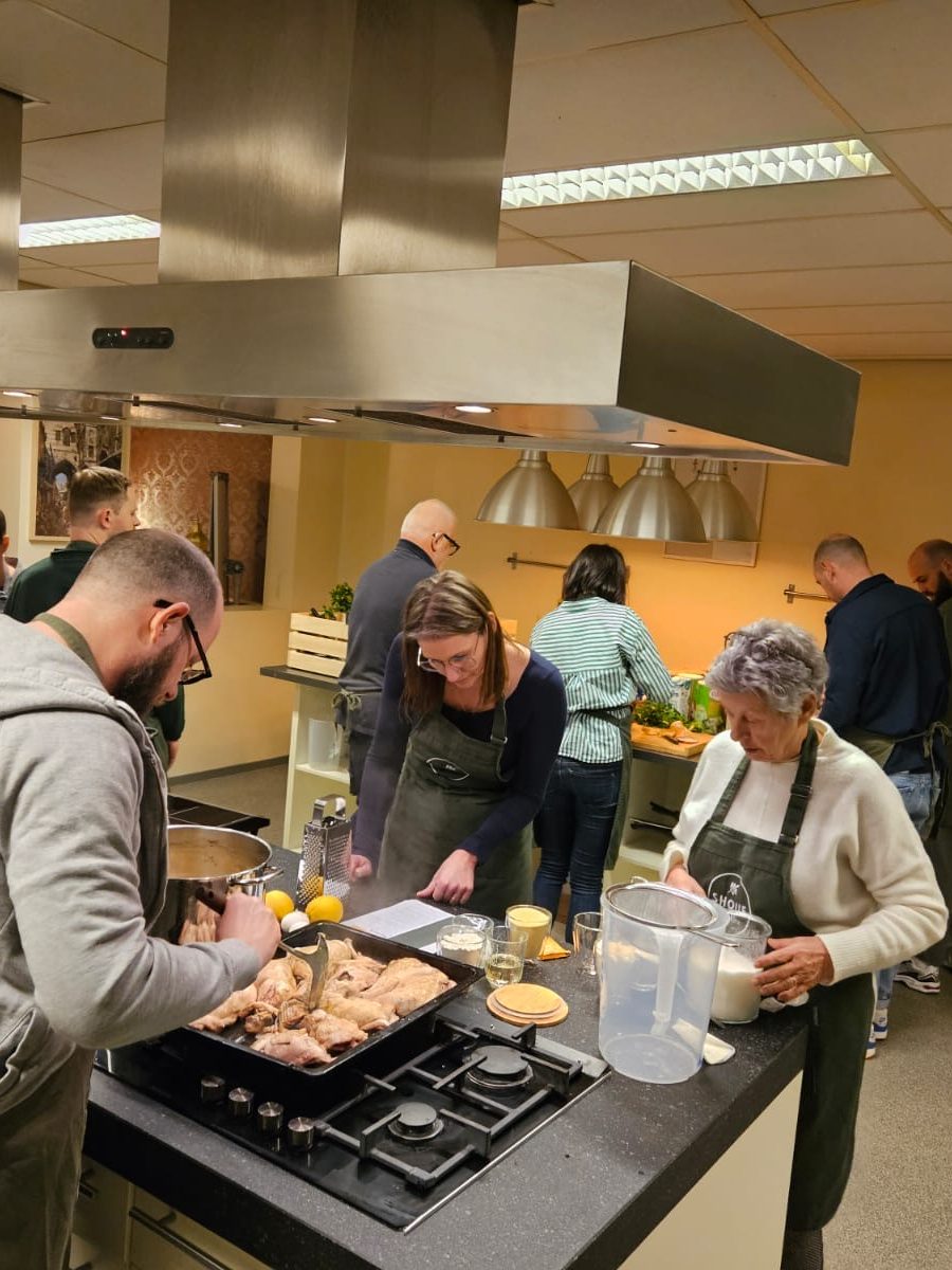 kookworkshop familie uitje Arabische eten